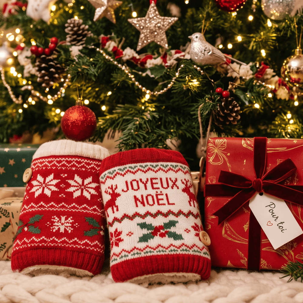 Ambiance noël avec chaufferettes